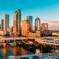 How far is tampa bay from tampa?